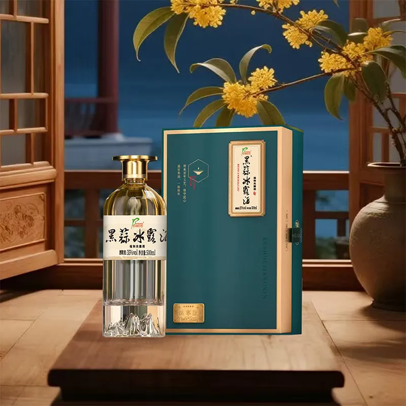 Вино с черным чесноком «Бинлу» крепостью 35 градусов (3)